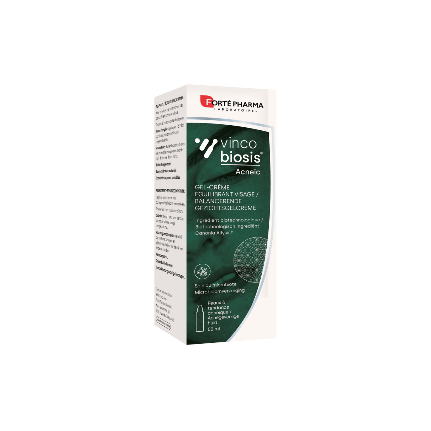 Vincobiosis Acneic Huidbalancerende Gezichtsgelcrème